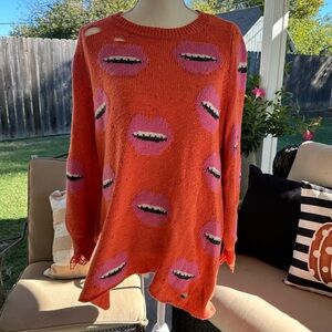 Wildfox oversized sweater